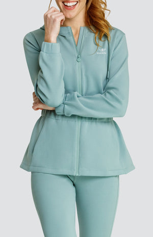 Robyn Hooded Jacket - Sage