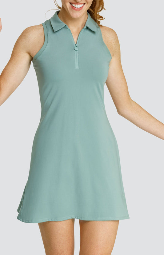 Suella 34" Dress - Sage