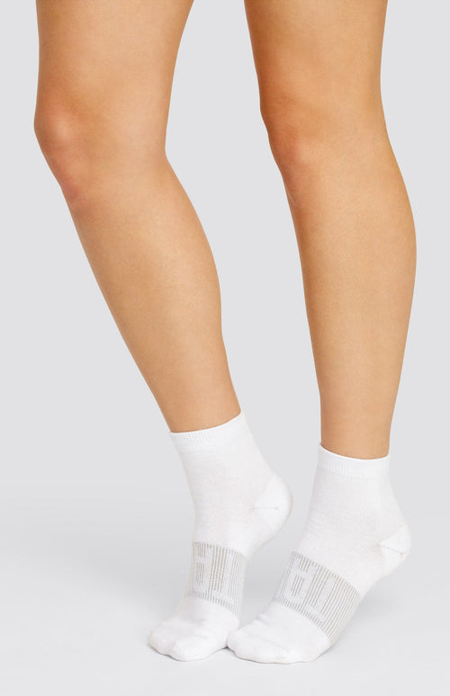 Bethy Ankle Socks - Chalk White