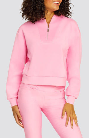 Brooklee Pullover - Begonia Pink