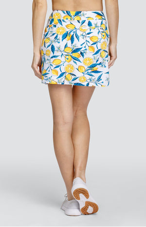 Sanders 17" Skort - Lemon Blossom